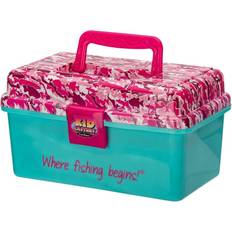 Fly Storage Kid Casters Tackle Box Pink