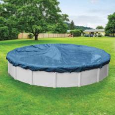 Robelle 3524-4 Winter Round Above-Ground Pool Cover, 24-ft, 01 Super