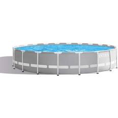 Intex Swimming Pools & Accessories Intex Prisam Round Frame Pool Set with Pump Ø6.1x1.3m