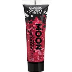 Smiffys Moon Classic Chunky Glitter Gel Red 12ml