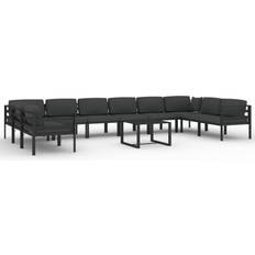 vidaXL 3107817 Lounge-Set, 1 Bord inkl. 10 Soffor