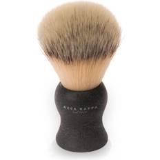 Acca Kappa Barbersop Collection Shaving Brush Natural Style Synthetic Fibers Black