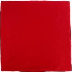CTM Cotton Solid Color Bandanas - Red