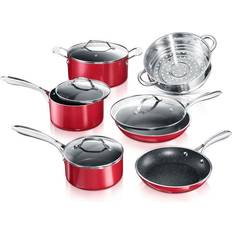 Vkoocy Nonstick Kitchen Cookware Set, Pots and Pans Set Healthy