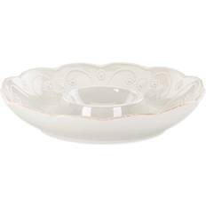 Lenox French Perle Chip and Dip Serving