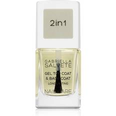 Basislakk Salvete Nail Care Top & Base Coat Base and Top Coat Nail Polish With Gel Texture