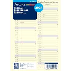 Beige Kalendere Filofax 2024 Refill A5