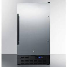 Silver Freestanding Refrigerators Summit FF1843BCSS 17 3/4" Silver