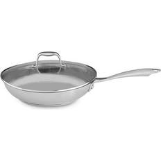 Stainless Steel Stir Fry Pan With Lid – Pyle USA