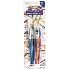 Colorations® Plastic Chubby Paint Brushes - Set of 10