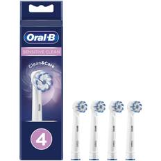 Oral-B Tannbørstehoder Oral-B Sensitive Clean & Care 4-pack
