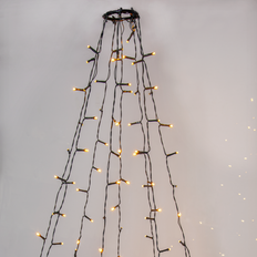 Star Trading Candle Tree Lights Golden Weihnachtsbaumbeleuchtung 360 Lampen
