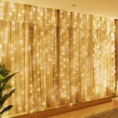 Battery-Powered Fairy Lights & Light Strips HXWEIYE Fairy Curtain Fairy Light 300