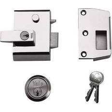 Yale P2 Double Security Nightlatch 40mm Backset DMG/PB