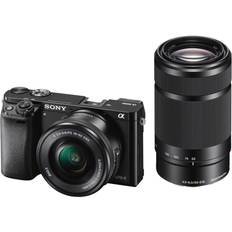 Sony a6000 camera Sony A6000 E PZ 16-50mm F3.5-5.6 OSS+ E 55-210mm F4.5-6.3 OSS