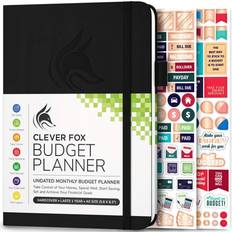 Undated Budget Planner 5.5x8.32 Black - Clever Fox : Target