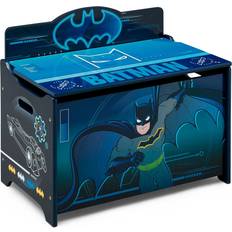 Delta Children Batman Toy Box - Greenguard Gold Certified Black/Blue