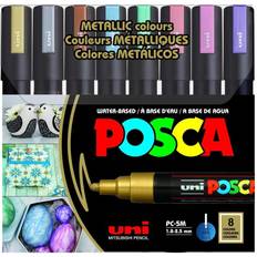 Posca Acrylic Paint Marker Set 16-Color Medium