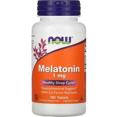 Magnesium Kosttilskudd NOW Melatonin 1mg 100 st