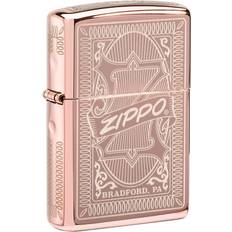 Zippo Reimagine Design Rose Gold Pocket Lighter