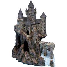 Penn Plax Magical Castle Super Section A Aquarium Decoration