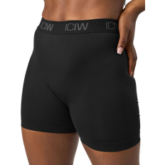 ICANIWILL Define Seamless Logo Shorts - Black