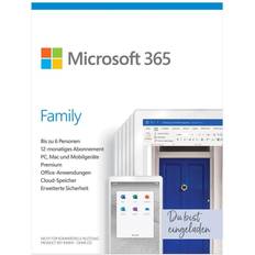 Microsoft Office Office-Programm Microsoft 365 Family 6GQ-01154