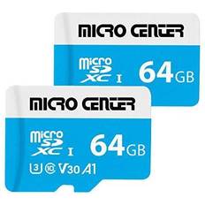 Micro Center 64GB microSDXC Card Class 10 UHS-I C10 U1 Flash