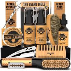 Shaving Accessories Grow A Beard Beard Straightener Grooming Kit