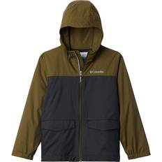 Columbia Boy's Rain-Zilla Jacket - Olive/Black