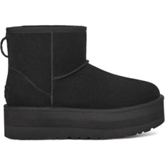 Wolle Stiefel & Boots UGG Classic Mini Platform - Black