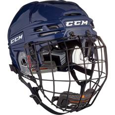 Ice Hockey Helmets CCM Tacks 910 Combo Sr - Navy