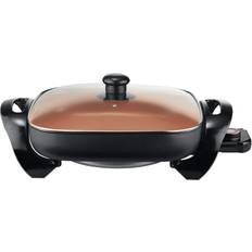 Brentwood Appliances SK-46 8-Inch Nonstick Electric Skillet with Glass Lid