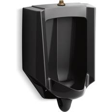 Black Urinals Bardon High-Efficiency Urinal (HEU) washout, wall-hung, 0.125 gpf to 1.0 gpf, top spud