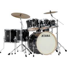 Tama Drums & Cymbals Tama Superstar Classic Custom 7-Piece Shell Pack Transparent Black Burst