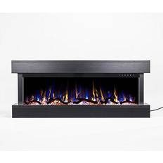 Chesmont Collection 80034 50" Electric Fireplace with Dual Mode LED Flame Display and Tempered Glass in