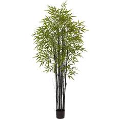 Nearly Natural Black Bamboo Artificial Plant