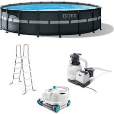 Above ground swimming pools Intex Ultra XTR Above Ground Pool Set with Pump Ø5.5x1.3m