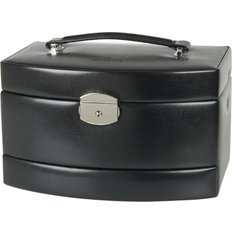 Windrose Merino Jewelery Box - Silver/Black