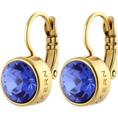 Dyrberg/Kern Louise Earrings - Gold/Sapphire