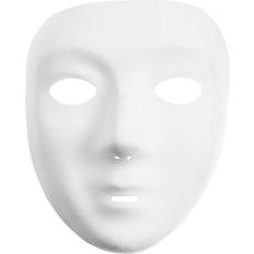 Weiß Masken Creativ Company Velour Mask
