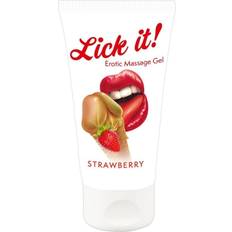 Laid Lick it! Erotic Massage Gel-Jordbær