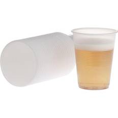 Festprodukter Staples Plastic Cups Transparent 21cl 100-pack