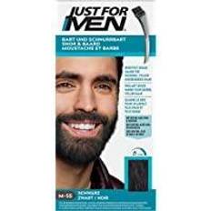 Bartfarben Just For Men mustasch och skägg djupsvart (2020 konstverk) 28 g