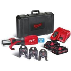 Sett Milwaukee M18 ONEBLHPT-302C M-SET Pressmaskin med M-backar, batteri och laddare