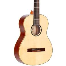 Musikinstrumente Ortega Family Series R121g-3/4 Classical Guitar Gloss Natural 3/4 Size