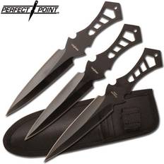 CKC 1081058BLK Colonial Knife Throwing Knives 1 Pair Black BULK