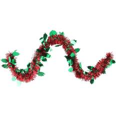 Garlands & Confetti Northlight Seasonal 50ft. Red Christmas Tinsel Garland Red