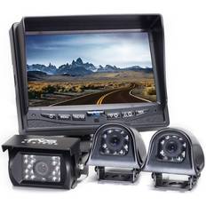 Camcorders Rear View Safety Backup Camera System with Side Cameras