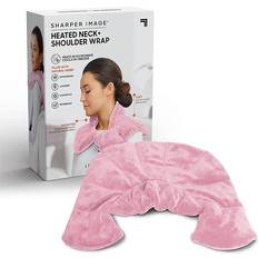Sharper Image Hot And Cold Herbal Aromatherapy Neck And Shoulder Wrap In Pink Pink